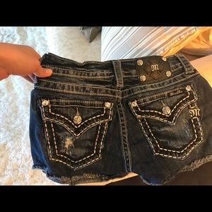 Miss Me American Flag Shorts